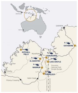 HeliSpirit Business locations, Australia.