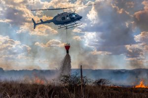 HeliSpirit fire fighting